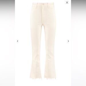 MOTHER Denim The Hustler Ankle Fray Second Chance